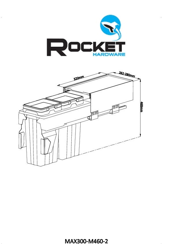 MAXI Bin MAX300-M460-2